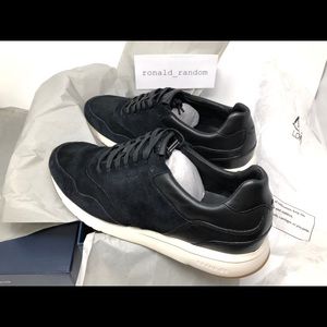 Cole Haan Grandpro Runner - Black Suede & Leather